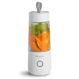 Open image in slideshow, 350ml Mini Portable Electric Fruit Juicer USB Rechargeable Smoothie Maker Blender Machine Sports Bottle Juicing Cup Dropshipping
